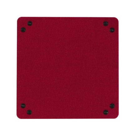 Scarlet Felt Folding Dice Tray - Zubehör - all rolled up - DTS-ARU-FDT-030