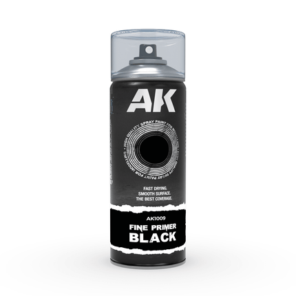 Schwarz - Fine Primer Spray (400 ml)