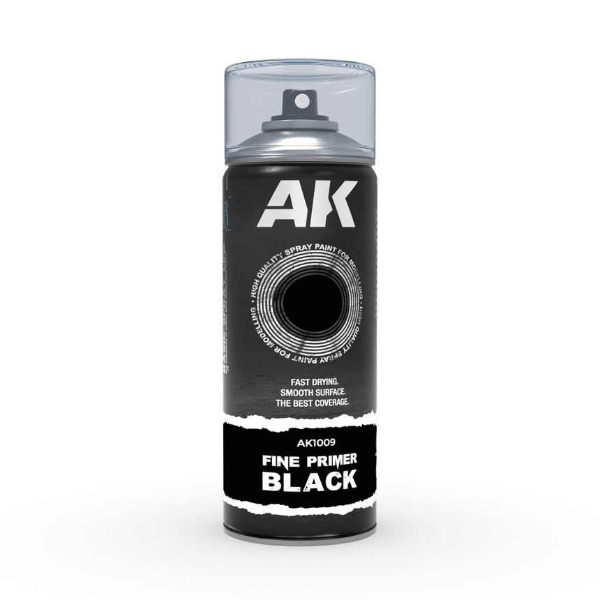 Schwarz - Fine Primer Spray (400 ml)