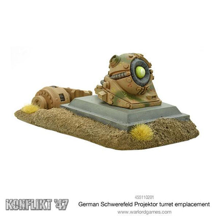 Schwerefeld Projektor Turret Emplacement - Gelände - Warlord Games - 455110201