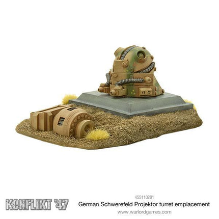 Schwerefeld Projektor Turret Emplacement - Gelände - Warlord Games - 455110201