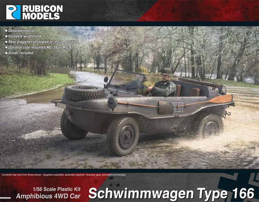 Schwimmwagen Type 166 - Fahrzeuge - Rubicon Models UK Ltd - 280080
