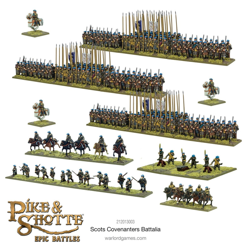 Scots Covenanters Battalia - Starterarmee - Warlord Games - 212013003