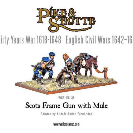 Scots Frame Gun with Mule