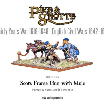 Scots Frame Gun with Mule