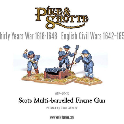 Scots Multi-barrelled Frame Gun