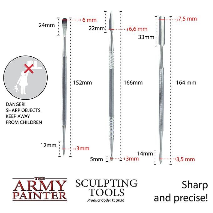 Sculpting Tools - Zubehör - The Army Painter - TL5036
