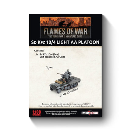 Sd Kfz 10/4 (2cm) AA Platoon