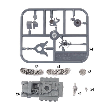 Sd Kfz 10/4 (2cm) AA Platoon