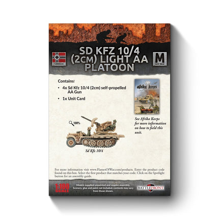Sd Kfz 10/4 (2cm) Light AA Platoon