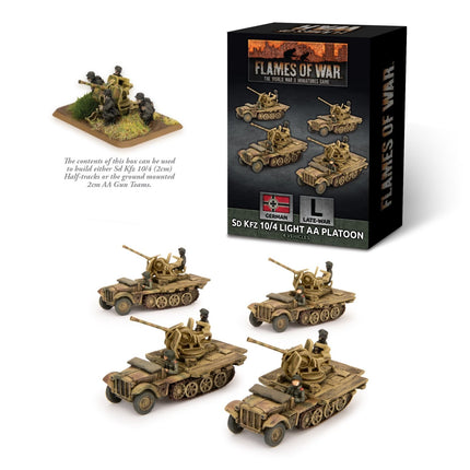 Sd Kfz 10/4 Light AA Platoon