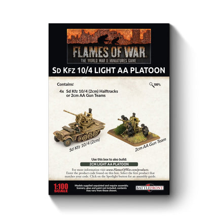 Sd Kfz 10/4 Light AA Platoon