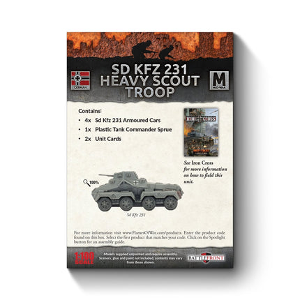 Sd Kfz 231 Heavy Scout Troop
