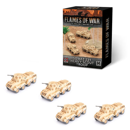 Sd Kfz 231 Heavy Scout Troop