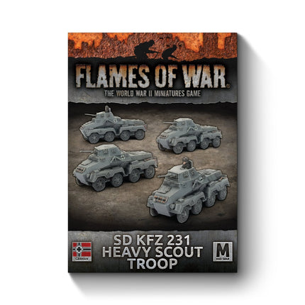 Sd Kfz 231 Heavy Scout Troop