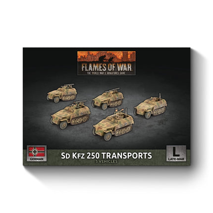 Sd Kfz 250 Recce Platoon