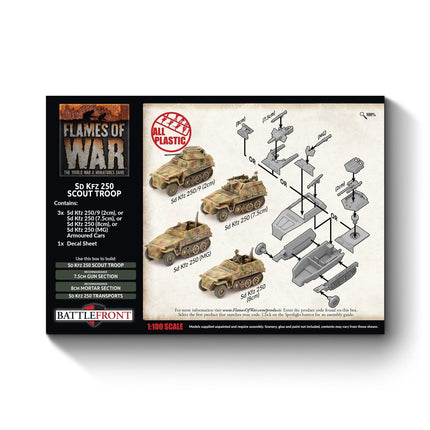 Sd Kfz 250 Scout Troop