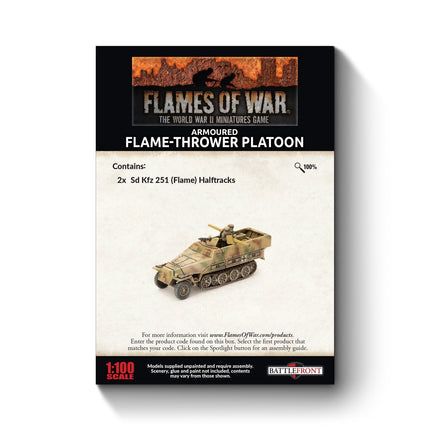Sd Kfz 251 Flammpanzer Platoon