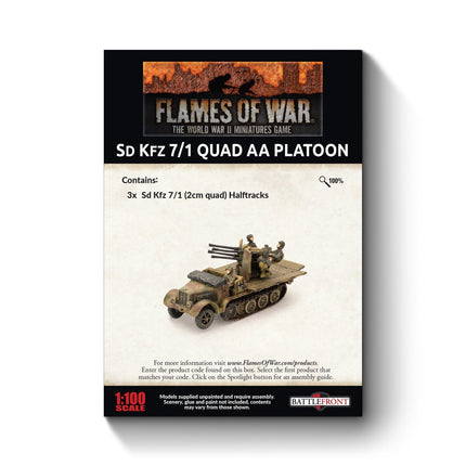 Sd Kfz 7/1 Flakvierling Platoon