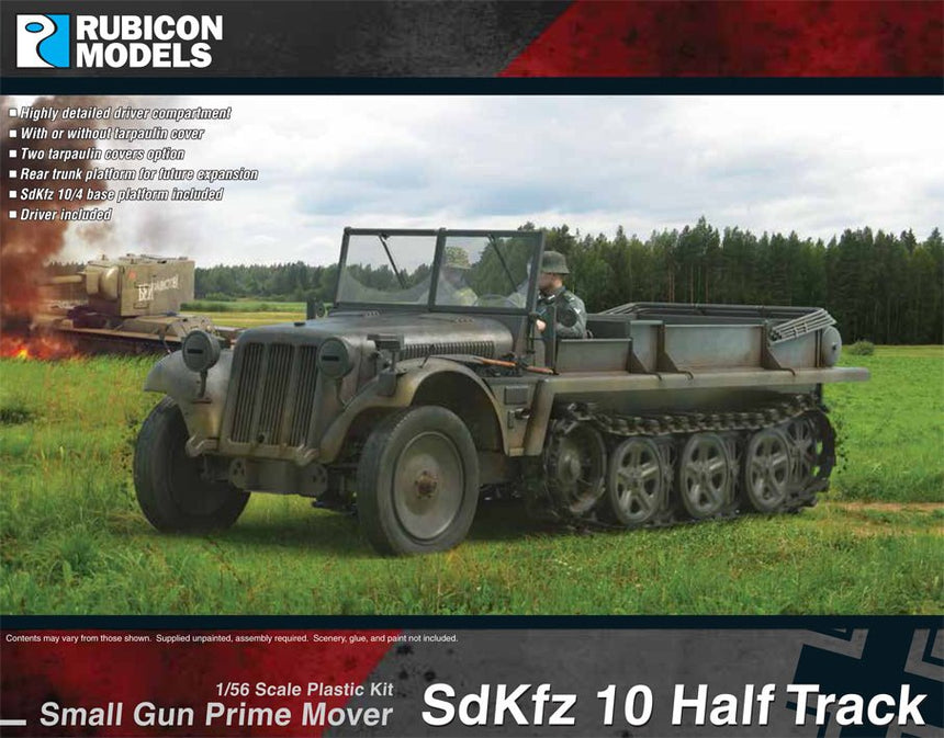 SdKfz 10 Half Track - Fahrzeuge - Rubicon Models UK Ltd - 280108