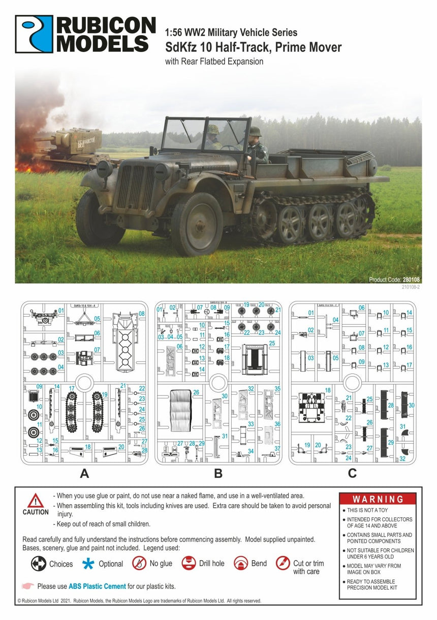 280108 SdKfz 10 Half Track