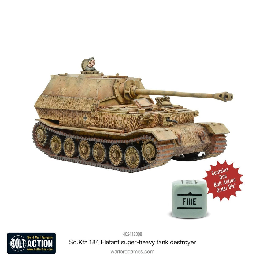 Sd.Kfz 184 Elefant Heavy Tank Destroyer - Panzer - Warlord Games - 402412008