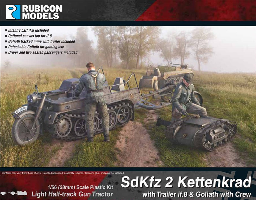 SdKfz 2 Kettenkrad - Fahrzeuge - Rubicon Models UK Ltd - 280071