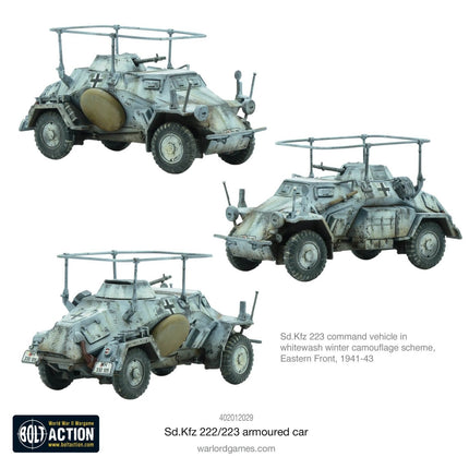 Sd.Kfz 222/223 Armoured Car - Fahrzeuge - Warlord Games - 402012029