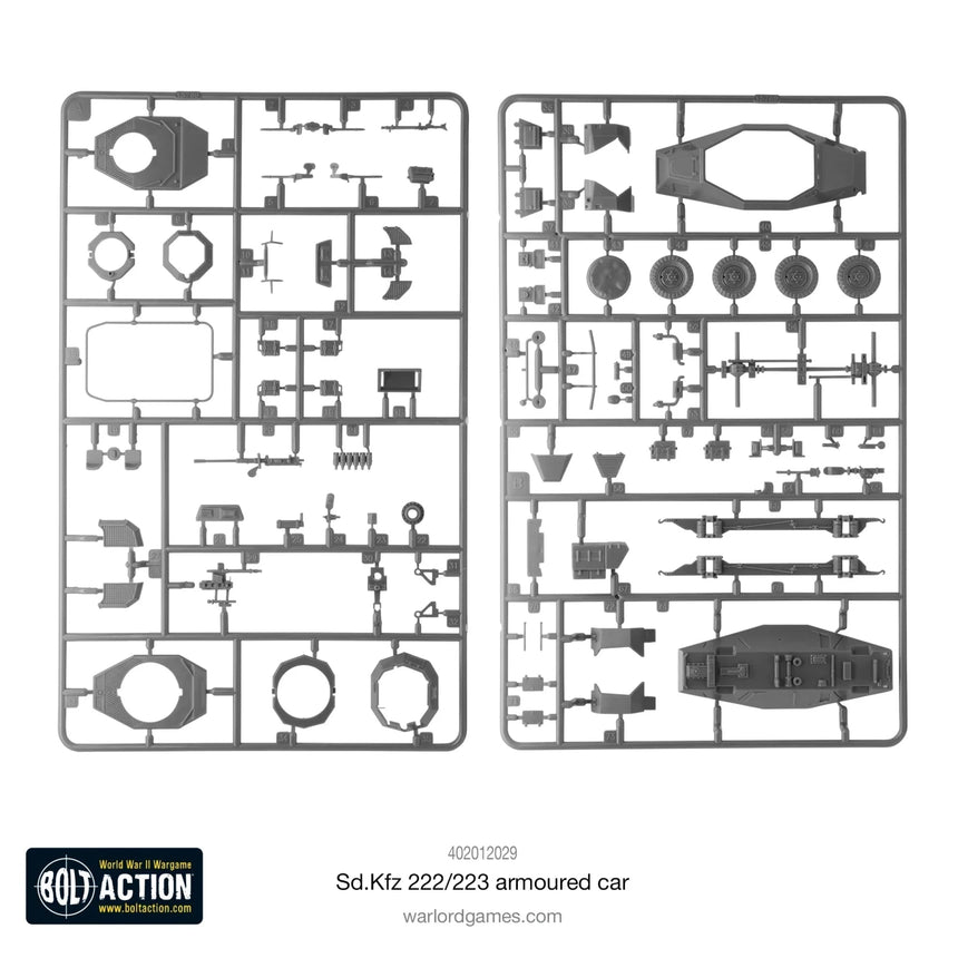 Sd.Kfz 222/223 - Frames Only