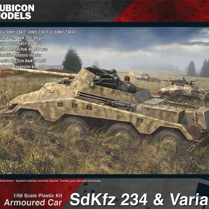 SdKfz 234 & Variants - Fahrzeuge - Rubicon Models UK Ltd - 280138