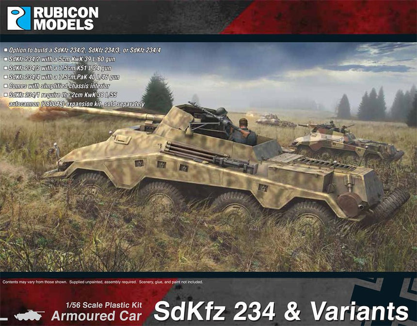 SdKfz 234 & Variants - Fahrzeuge - Rubicon Models UK Ltd - 280138