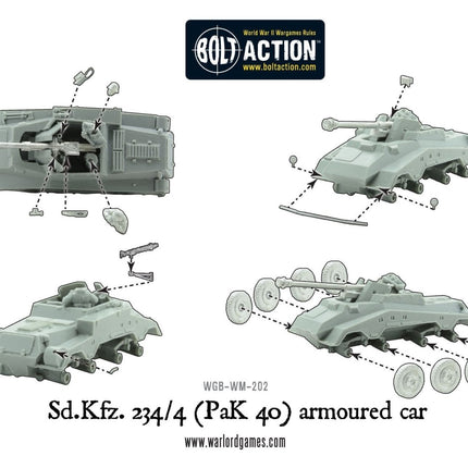 Sd.Kfz 234/4 (PaK 40) armoured car