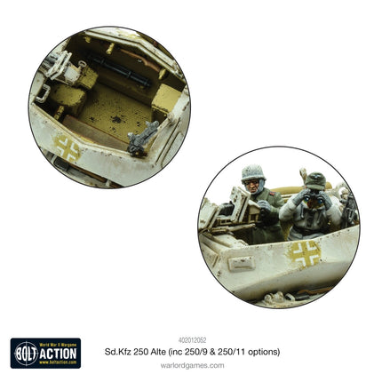 Sd.Kfz 250 (Alte) Half - Track - Fahrzeuge - Warlord Games - 402012052