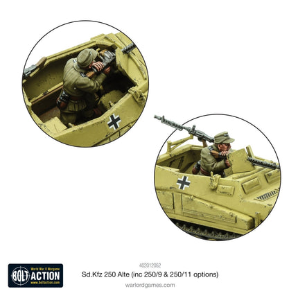 Sd.Kfz 250 (Alte) Half - Track - Fahrzeuge - Warlord Games - 402012052