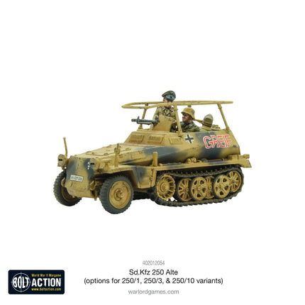 Sd.Kfz. 250 (Alte) Half - track - Fahrzeuge - Warlord Games - 402012054