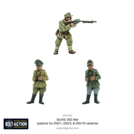 Sd.Kfz. 250 (Alte) Half - track - Fahrzeuge - Warlord Games - 402012054
