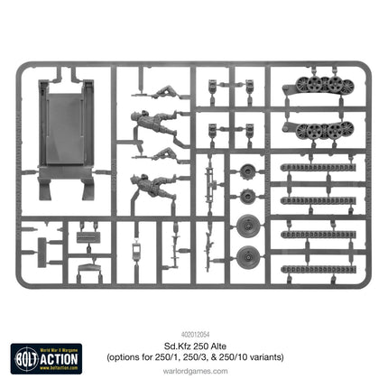 Sd.Kfz. 250 (Alte) Half - track - Fahrzeuge - Warlord Games - 402012054