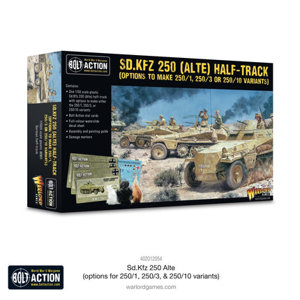 Sd.Kfz. 250 (Alte) Half - track - Fahrzeuge - Warlord Games - 402012054