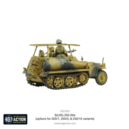 Sd.Kfz. 250 (Alte) Half - track - Fahrzeuge - Warlord Games - 402012054