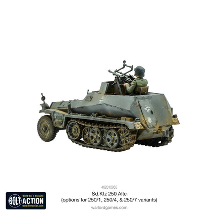 Sd.Kfz 250 Alte (Optionen für 250/1, 250/4 & 250/7) - Fahrzeuge - Warlord Games - 402012053