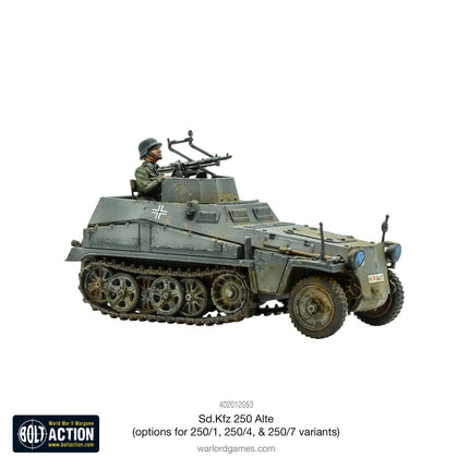 Sd.Kfz 250 Alte (Optionen für 250/1, 250/4 & 250/7) - Fahrzeuge - Warlord Games - 402012053