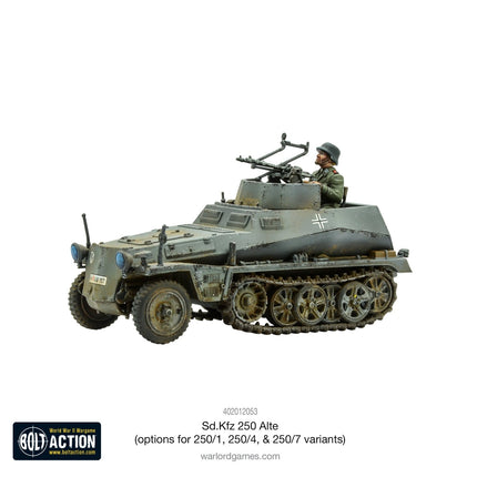 Sd.Kfz 250 Alte (Optionen für 250/1, 250/4 & 250/7) - Fahrzeuge - Warlord Games - 402012053