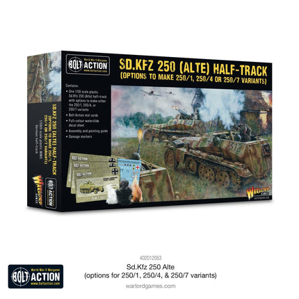 Sd.Kfz 250 Alte (Optionen für 250/1, 250/4 & 250/7) - Fahrzeuge - Warlord Games - 402012053