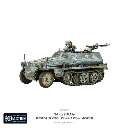 Sd.Kfz 250 Alte (Optionen für 250/1, 250/4 & 250/7) - Fahrzeuge - Warlord Games - 402012053