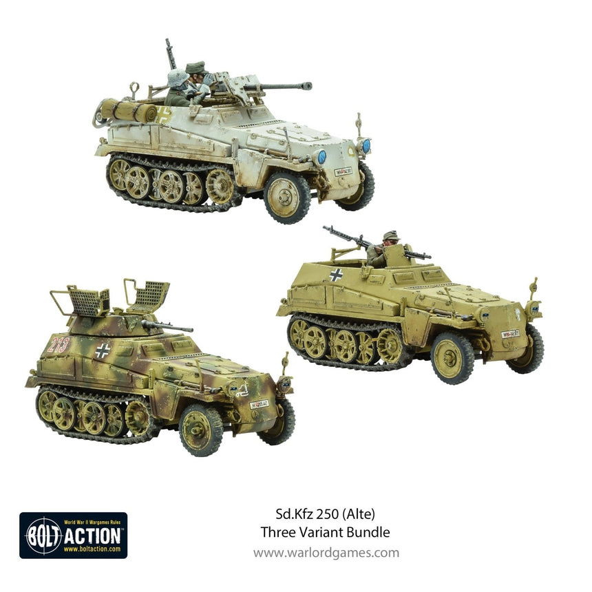 Sd.Kfz 250 (Alte) Three Variant Bundle