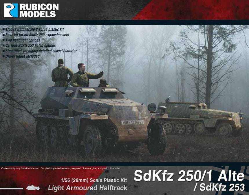 SdKfz 250/1 Alte / SdKfz 253 (aka 250A) - Fahrzeuge - Rubicon Models UK Ltd - 280032