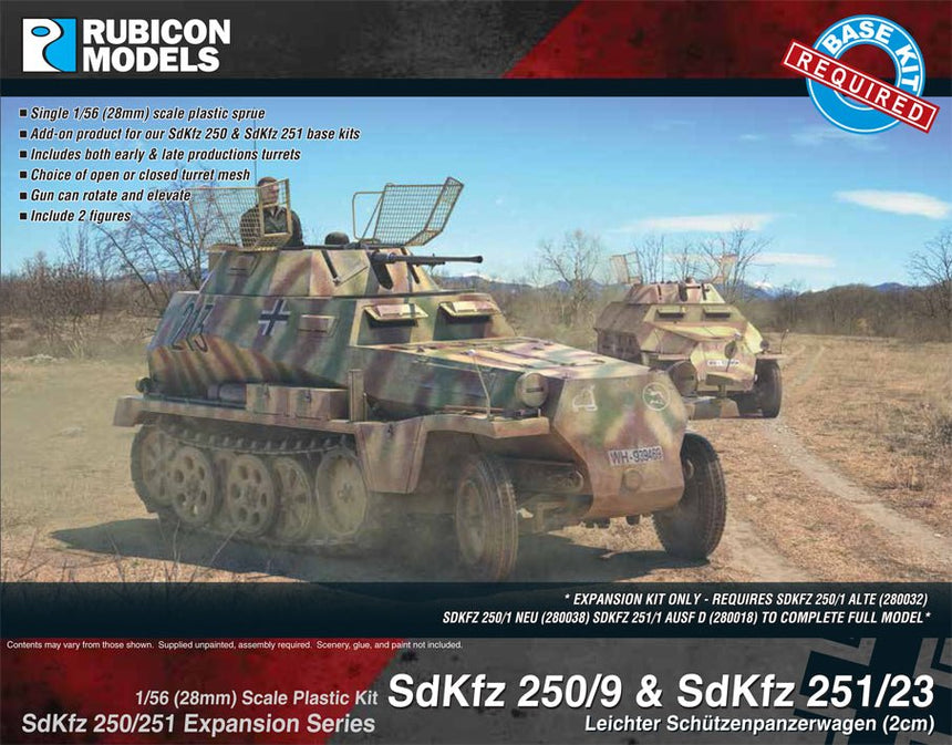 SdKfz 250/251 Expansion Set - SdKfz 250/9 & 251/23 - Fahrzeuge - Rubicon Models UK Ltd - 280048