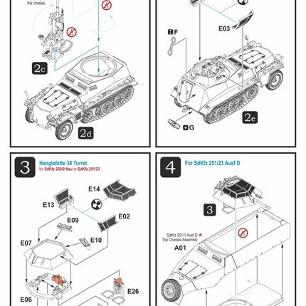 280048 - SdKfz 250/251 Expansion Set - SdKfz 250/9 & 251/23