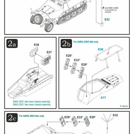 280039 - SdKfz 250/3 & 251/3 Expansion Set