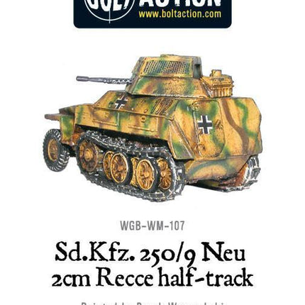 Sd.Kfz 250/9 Neu 2cm Recce half track